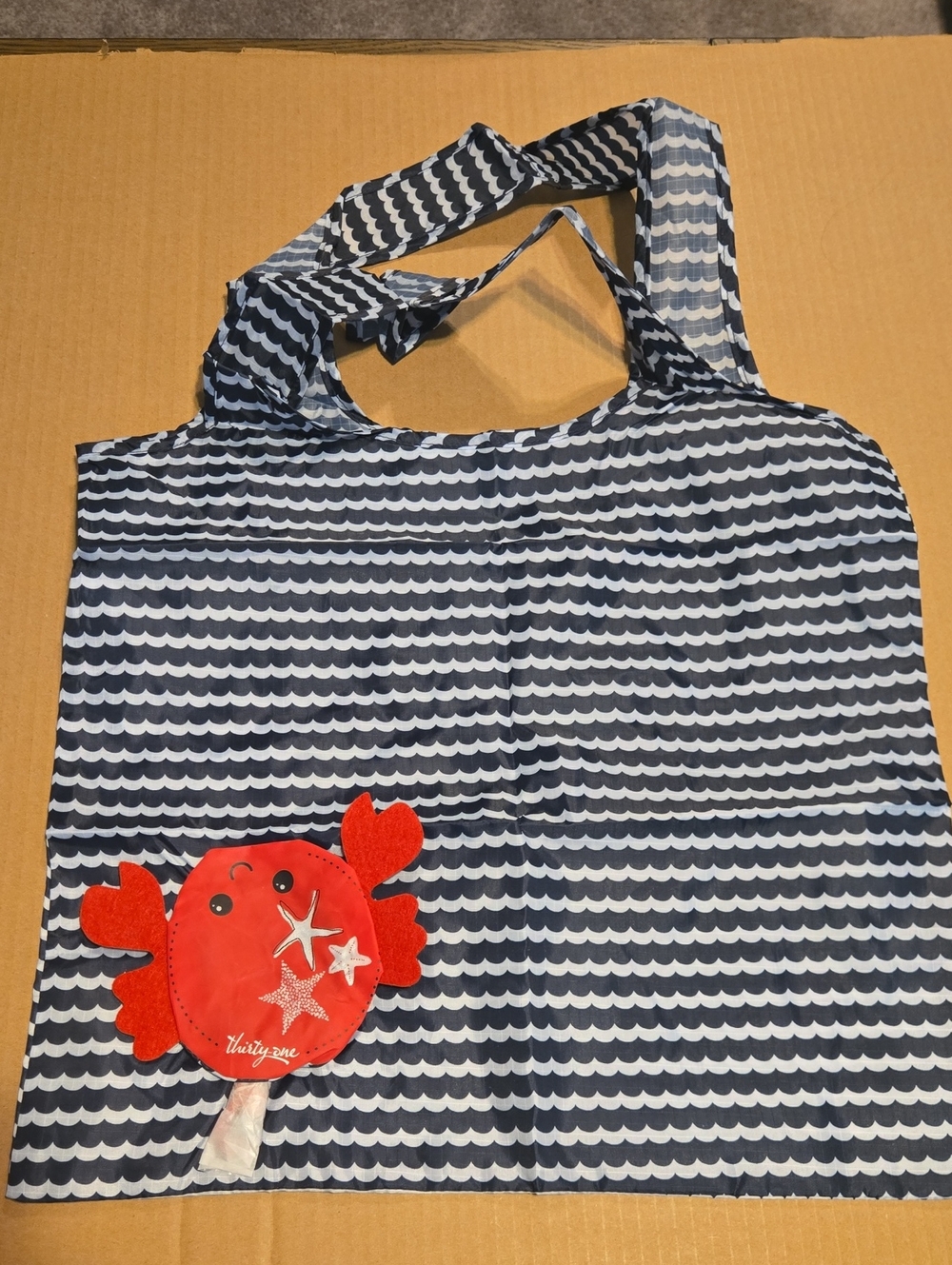 Thirty-one Foldaway Tote Crabby Claws